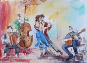 Dance and Draw, Tea Dance