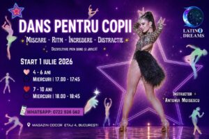 💜 DANS PENTRU COPII la Scoala LATINO DREAMS 💜