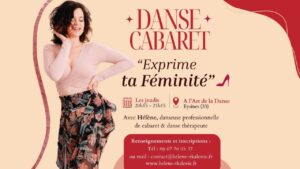 DANSE CABARET « EXPRIME TA FEMINITE « RENTREE SEPTEMBRE 2026