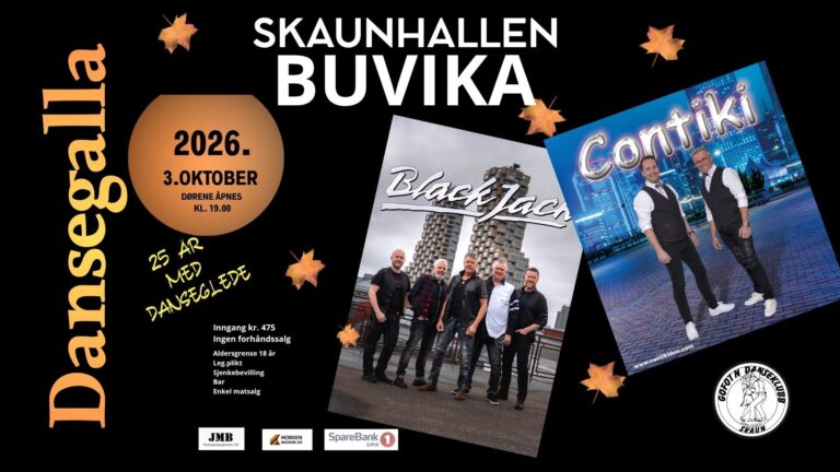 Dansegalla i Skaunhallen