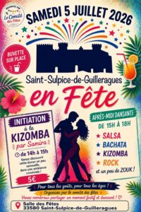 ✨️Découverte Kizomba et Soirée Festive à Saint-Sulpice-Guilleragues ✨️