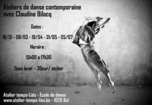Dernier atelier dominical de danse contemporaine avant les stages d&rsquo;été