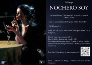 Dernière Milonga «Nochero Soy» de cette année.