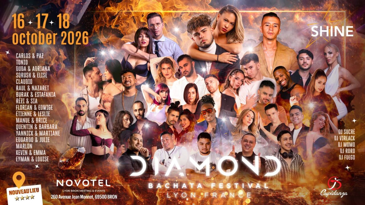 DIAMOND BACHATA FESTIVAL 💎 2026 – 6ème édition ✨