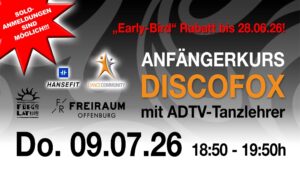 Discofox-Anfängerkurs in Offenburg