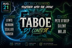 🏆 DJ CONTEST 🏆 • WITH THE TABOE CREW • MY WAY X’CLUSIVE