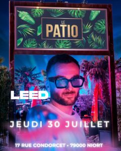 🎧 DJ LEED @ Le Patio