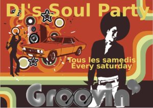 DJ&rsquo;s Soul Party with original vinyl only!