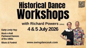 Early Lindy Hop Styles Workshop with Guest Teacher Richard Powers USA
