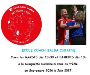 Ecole Coach Salsa Cubaine Dorlisheim 2026/2027