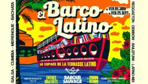 EL BARCO LATiNO 2026 💃🕺 Tous les Vendredis 🚢3è Espace de La Terrasse Latino🌴 20h-02h /// Gratis