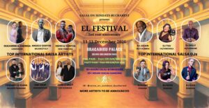 EL FESTIVAL by SALSA ON SUNDAYS BUCHAREST – 2nd YEAR ANNNIVERSARY