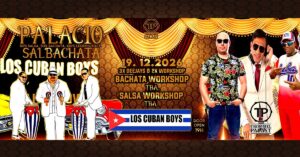 𝐒𝐚. 19/12 𝐏𝐀𝐋𝐀𝐂𝐈𝐎 𝐒𝐀𝐋𝐁𝐀𝐂𝐇𝐀𝐓𝐀 & 𝐋𝐨𝐬 𝐂𝐮𝐛𝐚𝐧 𝐁𝐨𝐲𝐬 𝐁𝐚𝐧𝐝 -Konzert-