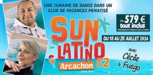 𝗦𝗨𝗡 𝗟𝗔𝗧𝗜𝗡𝗢 𝟮𝟬𝟮𝟲 – Semaine 2 (BACHATA et +) avec 𝗖𝗲𝗰𝗶𝗹𝗲 & 𝗙𝘂𝗲𝗴𝗼