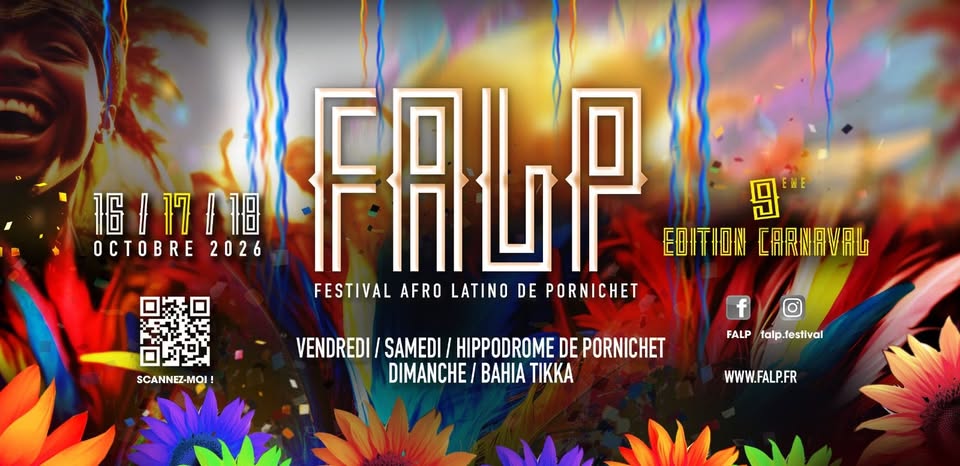 FALP9 ÉDITION 🎊🎉CARNAVAL🎊🎉 Festival Afro Latino Pornichet