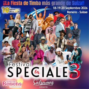 Festival La Spéciale 3 – les 10 ans de Salsamas – Salle de Spectacle de Renens