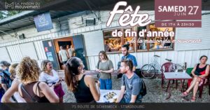 Fête de fin d&rsquo;année de la Maison du Mouvement