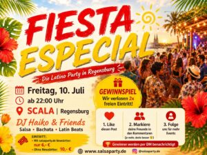 Fiesta Latina especial Summer Edition – best Salsa, Bachata,…