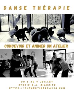 Formation: Concevoir et animer un atelier de danse thérapie