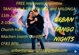 FREE Improver Argentine Tango in a Day Course and Milonga (Cardiff)