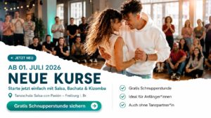 Freiburg tanzt wieder – Neue Salsa, Bachata & Kizomba Kurse ab Mai 2026