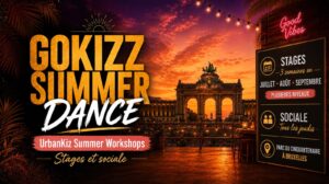Gokizz Summer Dance – Stages et sociales Urbankiz à Bruxelles