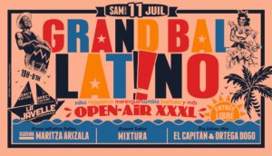 GRAND BAL LATiNO OPEN-AiR XXXL🌴11/07🌴 CoursSalsa🌺ConcertSalsa🌺DjsLatinoMix🌺Food🌺EntréeGratuite