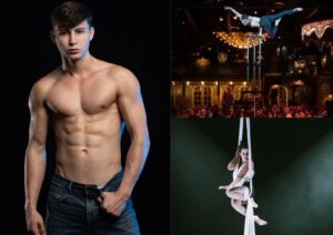 Grand show international & cabaret : flying pole, cerceaux, tissus aériens, …