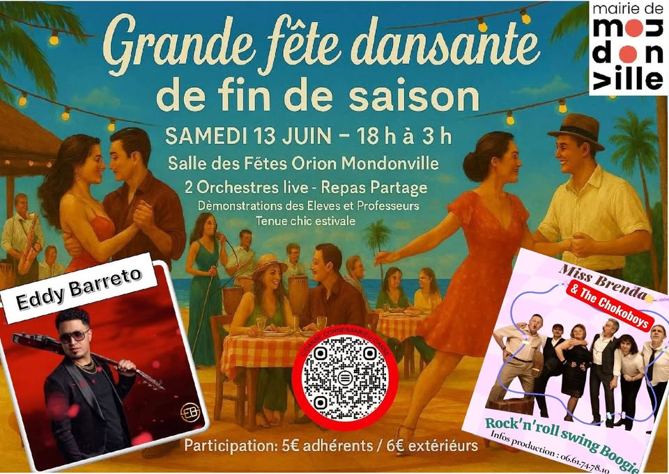 Grande fête dansante de fin de saison