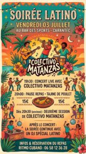 Grande soirée Latino.