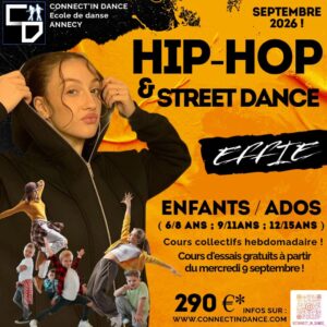 HIP-HOP & STREET DANCE ANNECY ! saison 2026