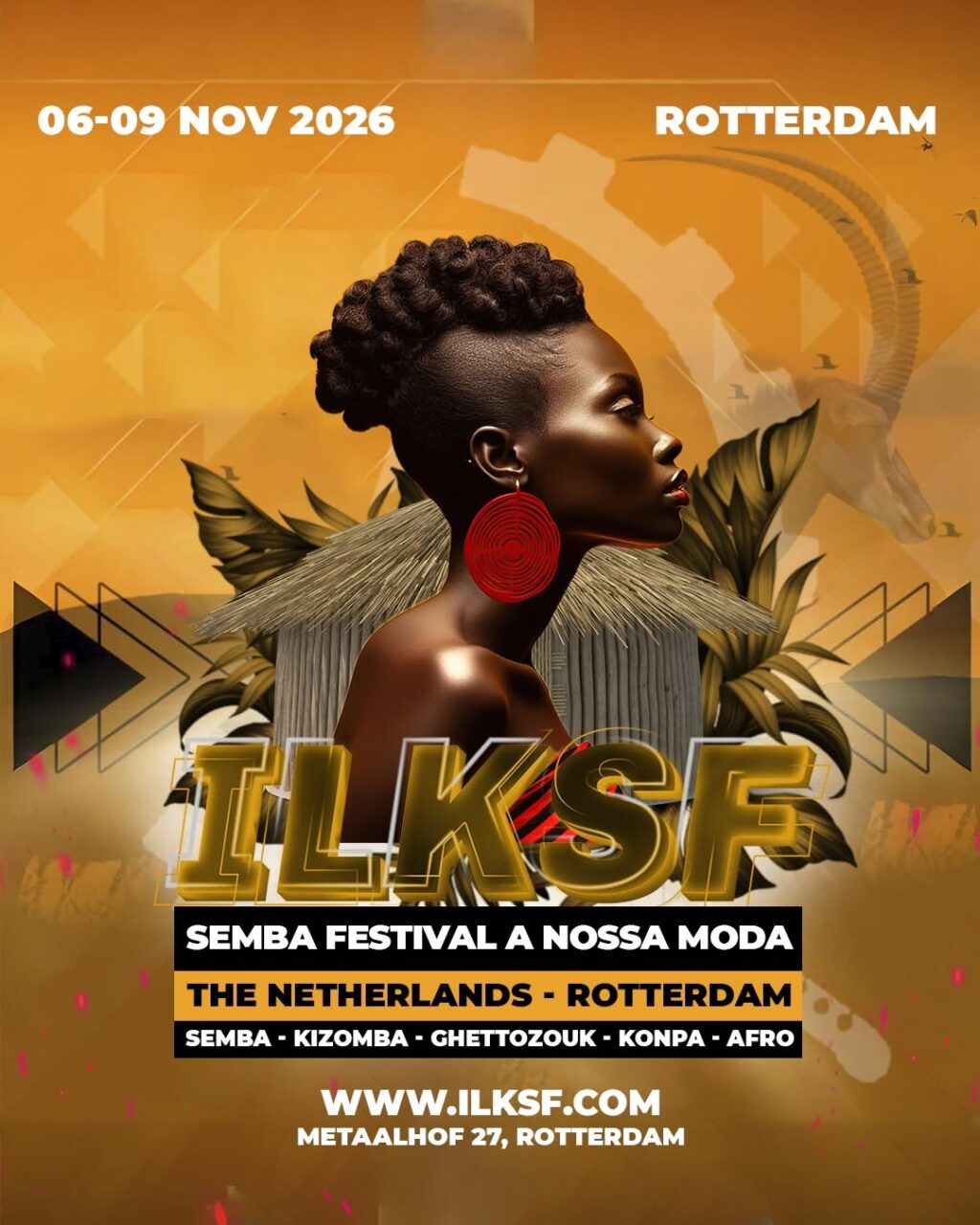 I Love Kizomba Sensual Festival Semba Festival « A Nossa Moda » 1st Edition — Rotterdam