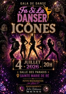 ICÔNES gala 2026 Fa Si La Danser