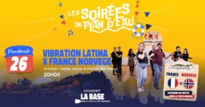 Initiation danse latine avec Vibration Latina à La Base 💙 (+ France Norvège)