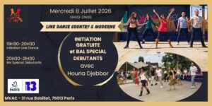 Initiation Gratuite & Bal Spécial Débutants de Line Dance Country et Moderne
