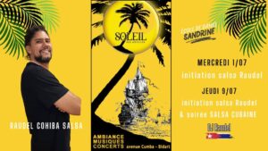 Initiation SALSA CUBAINE 🇨🇺 et/ou soirée SALSA CUBANA 🇨🇺 avec Raudel