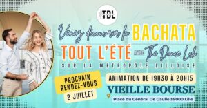 Initiations Bachata, Sun & Chill : La Tournée d’Été TDL