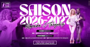 INSCRIPTION KIZOMBA ET TANGOKIZ 2026-2027