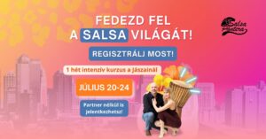 INTENZÍV KEZDŐ Vonalas Salsa (On1 a Jászainál – Salsa Pantera