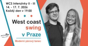Intenzivky West coast swing II – III – léto 2026