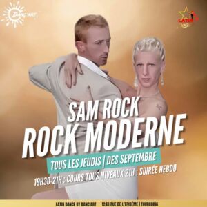 Jeudi – Cours de Rock Moderne à Tourcoing avec Sam Rock