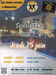 Jeudi latino au Big Ben – Avranches
