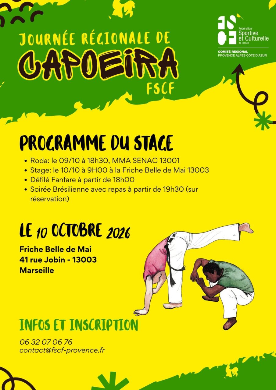 Journée Régionale de Capoeira FSCF
