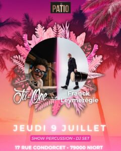 🎧 Ju-One & Franck Leymerégie @ Le Patio
