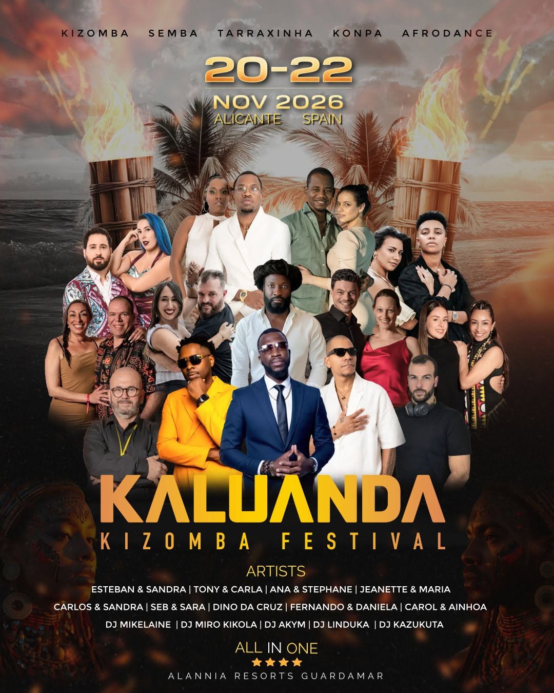 KALUANDA KIZOMBA FESTIVAL 4° EDITION — Guardamar del Segura
