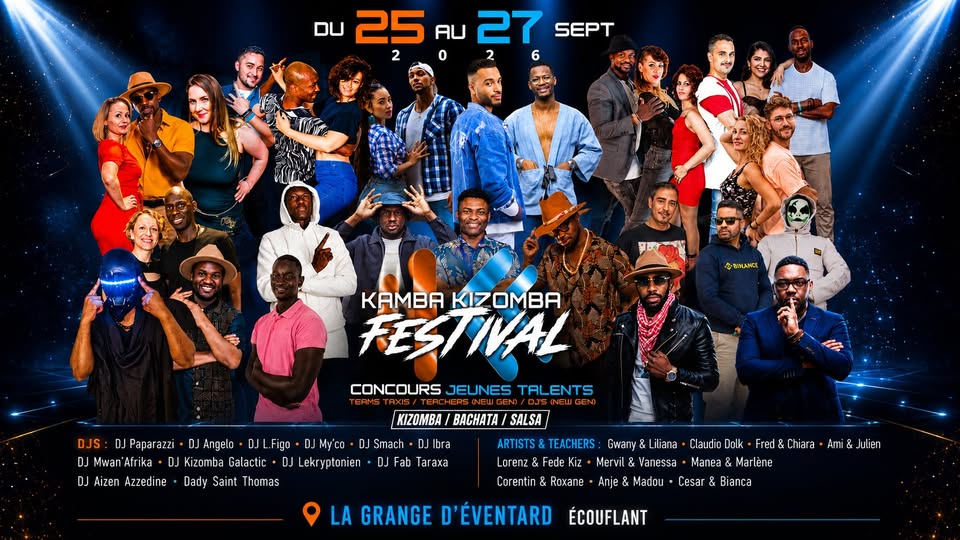 KAMBA KIZOMBA FESTIVAL – Concours Jeunes Talents