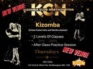 KCN Kizomba dance class NEW VENUE!!!