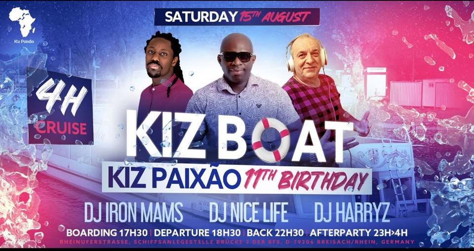 KIZ BOAT-KIZ PAIXÃO 11th BIRTHDAY