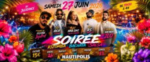 KIZOMBA BACHATA SALSA ça danse à nautipolis by JucaDance
