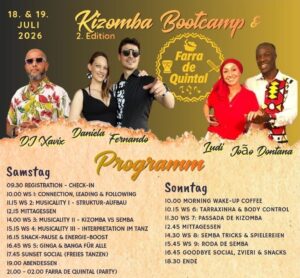 Kizomba Bootcamp & Farra de Quintal